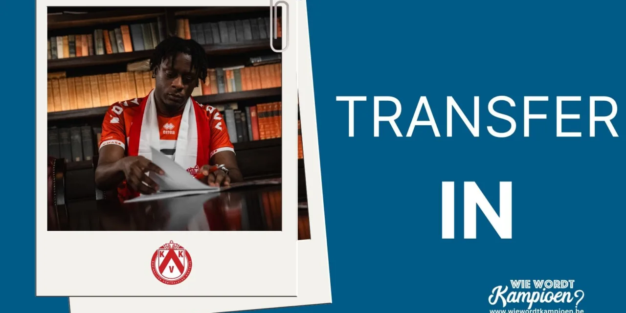 KV Kortrijk verwelkomt Jonathan Afolabi als eerste winteraanwinst