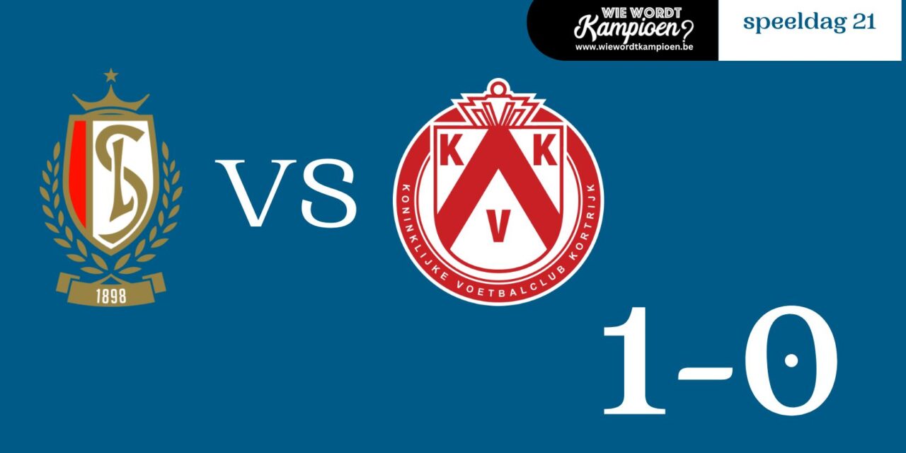 Standard wint nipt van KV Kortrijk dankzij Ayensa’s goal